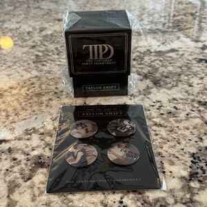 Taylor Swift The Tortured Poets Department Candle and Pin Set